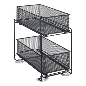 WENKO 69768800 - Support de prise GIOMA 35x33,5 cm noir