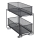WENKO 69768800 - Support pour prise GIOMA 35x33,5 cm noir