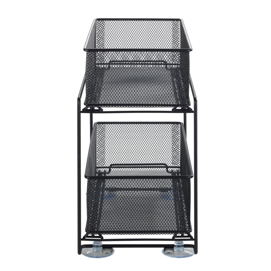 WENKO 69768800 - Support pour prise GIOMA 35x33,5 cm noir