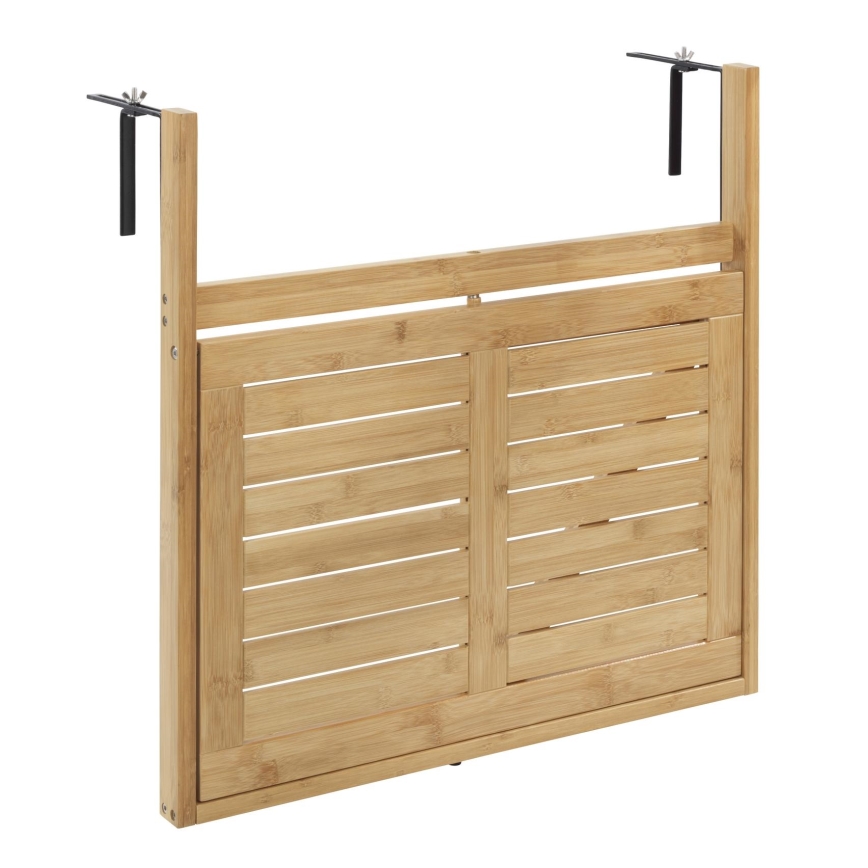 WENKO 69806800 - Table WAIKIKI 64x65 cm blanc/marron