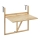 WENKO 69806800 - Table WAIKIKI 64x65 cm blanche/brune