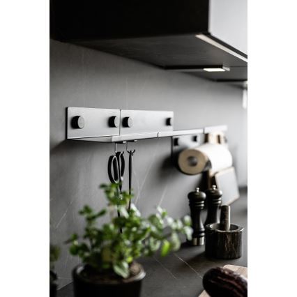 WENKO 71144800 - Porte-rouleau JET 30 x 15 cm noir