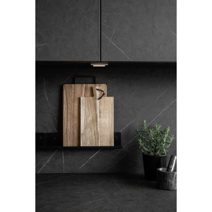 WENKO 71146800 - Pots à épices JET 40 x 7,5 cm noirs