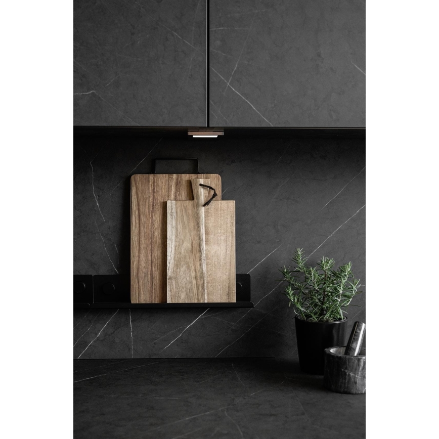 WENKO 71146800 - Pots à épices JET 40 x 7,5 cm noirs