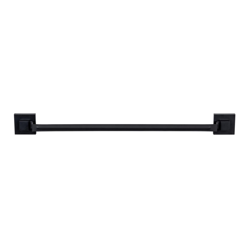 WENKO 71445800 - Barre porte-serviettes VACUUM-LOC QUADRO ED 60,5 x 6 cm, noire