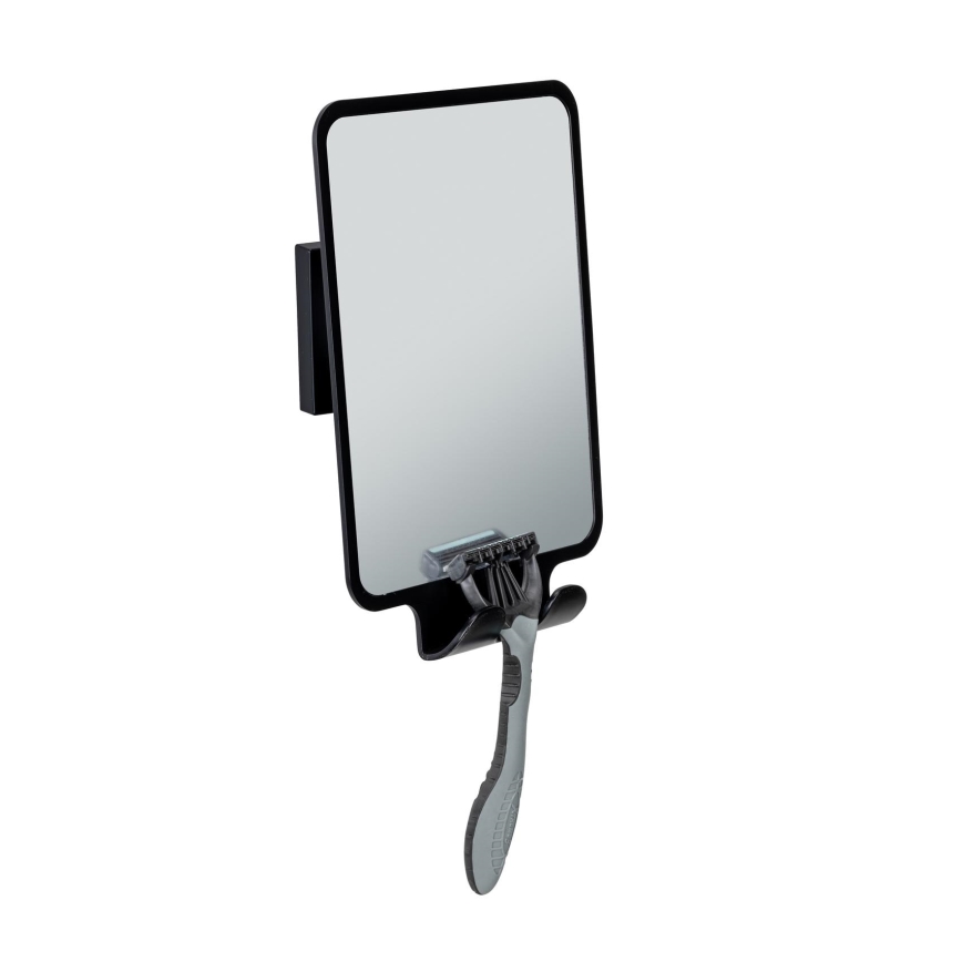 WENKO 71449800 - Miroir VACUUM-LOC QUADRO ED 14x19,5 cm noir