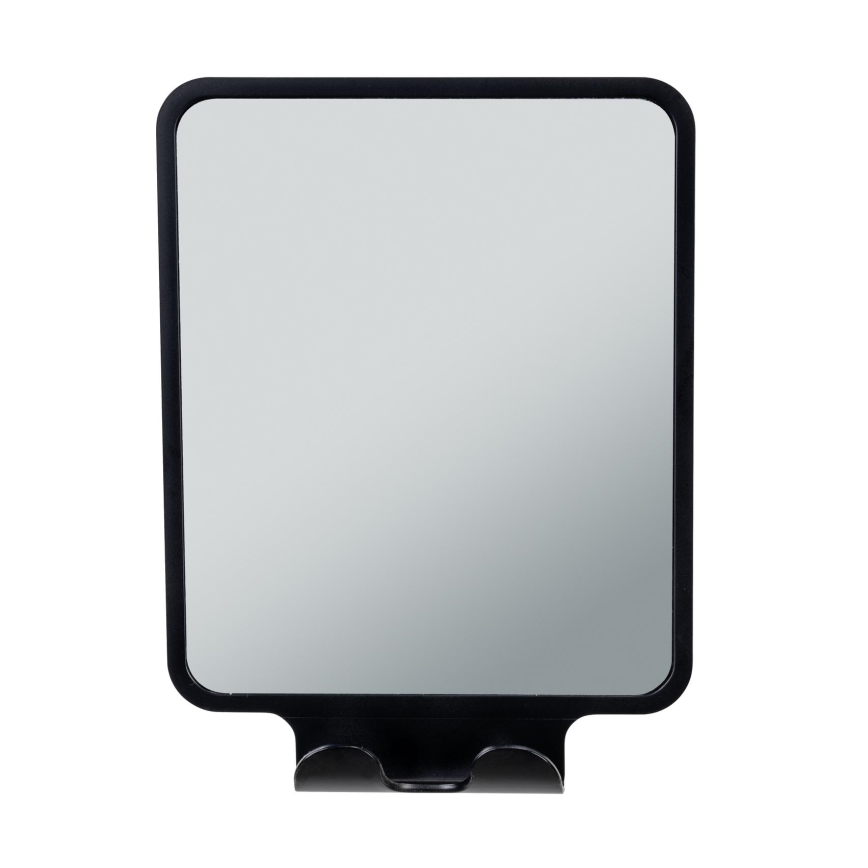 WENKO 71449800 - Miroir VACUUM-LOC QUADRO ED 14x19,5 cm noir