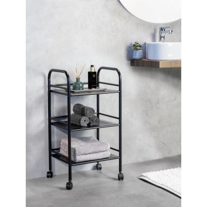 WENKO 71560800 - Chariot 41x75 cm noir
