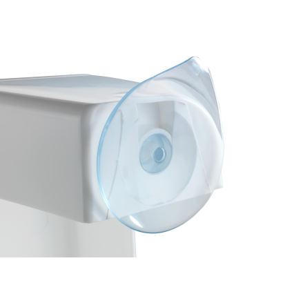 WENKO 73361100-Siège de baignoire SECURA 40 x 31 cm blanc/transparent