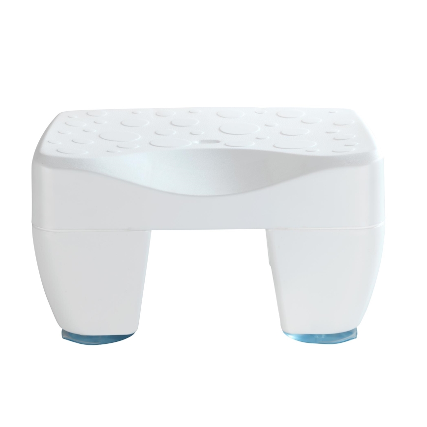 WENKO 73361100-Siège de baignoire SECURA 40 x 31 cm blanc/transparent