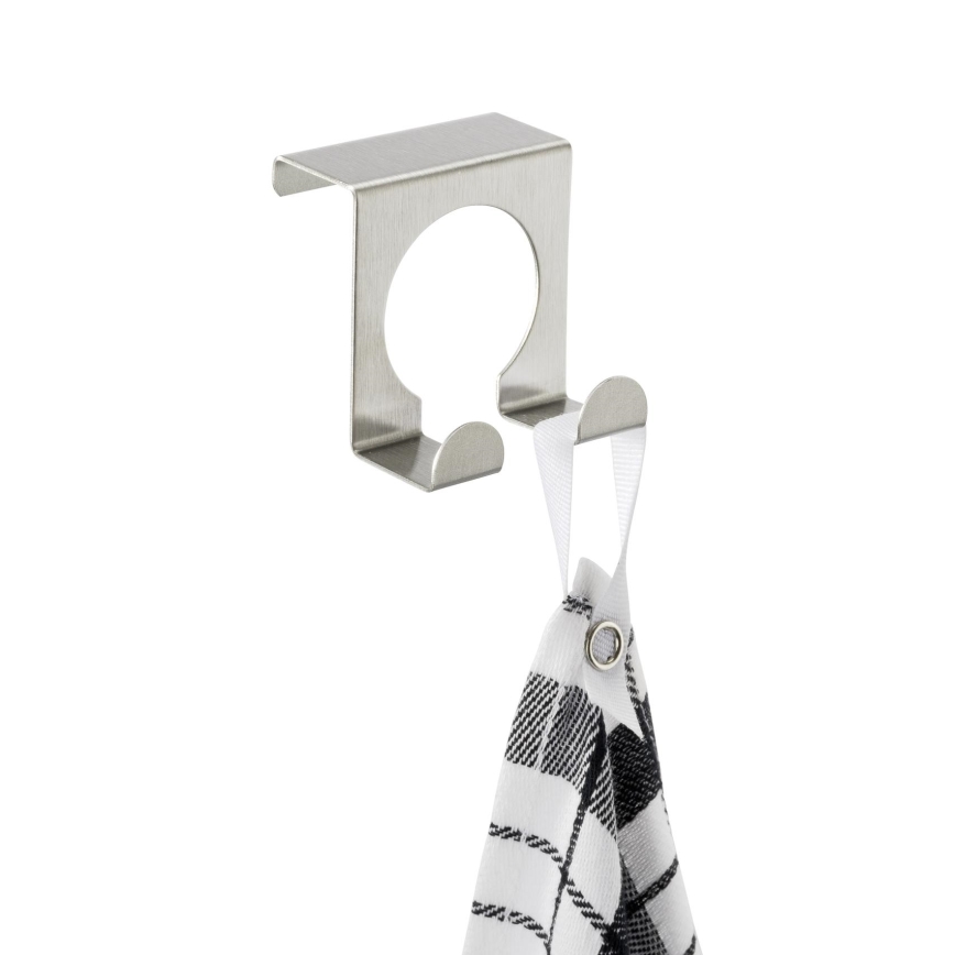 WENKO 8411100 - Crochet 5x5 cm inox/argenté