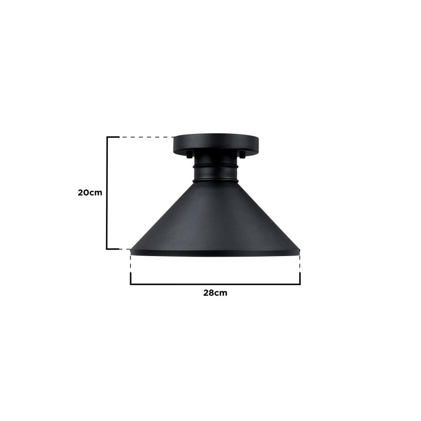 Westinghouse 61238 - Plafonnier extérieur WALTER 1xE27/60W/230V IP44