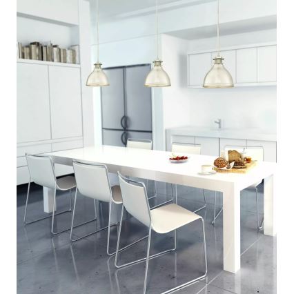 Westinghouse 6326940 - Lustre à suspension MORRISON 1xE27/60W/230V
