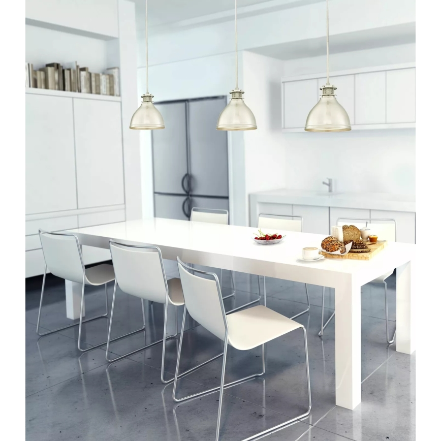 Westinghouse 6326940 - Lustre à suspension MORRISON 1xE27/60W/230V