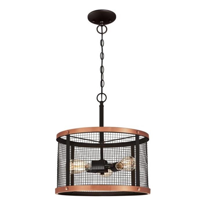 Westinghouse 63327 - Suspension à chaîne EMELIE 3xE27/60W/230V Ø 42 cm