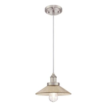 Westinghouse 6338840 - Suspension sur câble BONNIE 1xE27/60W/230V Ø 25 cm