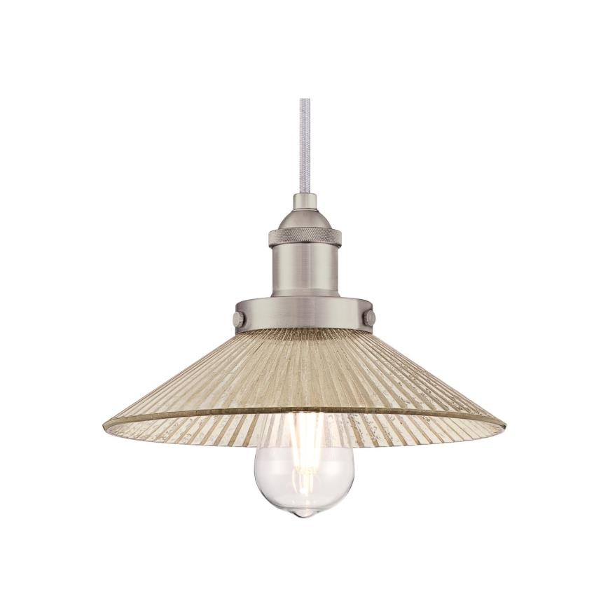 Westinghouse 6338840 - Suspension sur câble BONNIE 1xE27/60W/230V Ø 25 cm