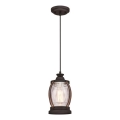 Westinghouse 6361740 - Suspension sur câble CANYON 1xE27/60W/230V Ø 19 cm