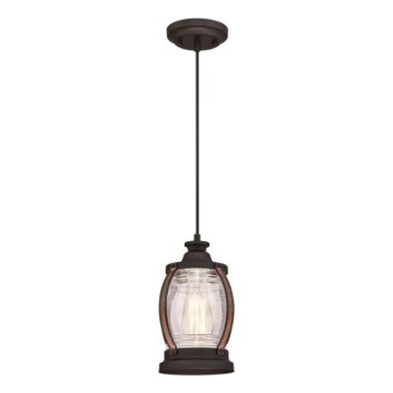 Westinghouse 6361740 - Suspension sur câble CANYON 1xE27/60W/230V Ø 19 cm