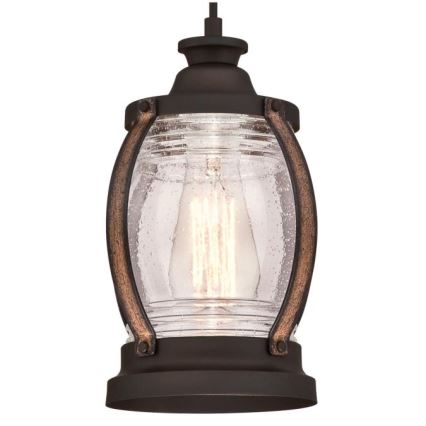 Westinghouse 6361740 - Suspension sur câble CANYON 1xE27/60W/230V Ø 19 cm