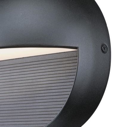 Westinghouse 65790 - Applique murale d'extérieur dimmable WINSLETT LED/10W/230V IP44 noire