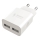 Winner Group - Adaptateur de charge 2xUSB-A 12W blanc