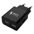 Winner Group - Adaptateur de charge 2xUSB-A 12W noir
