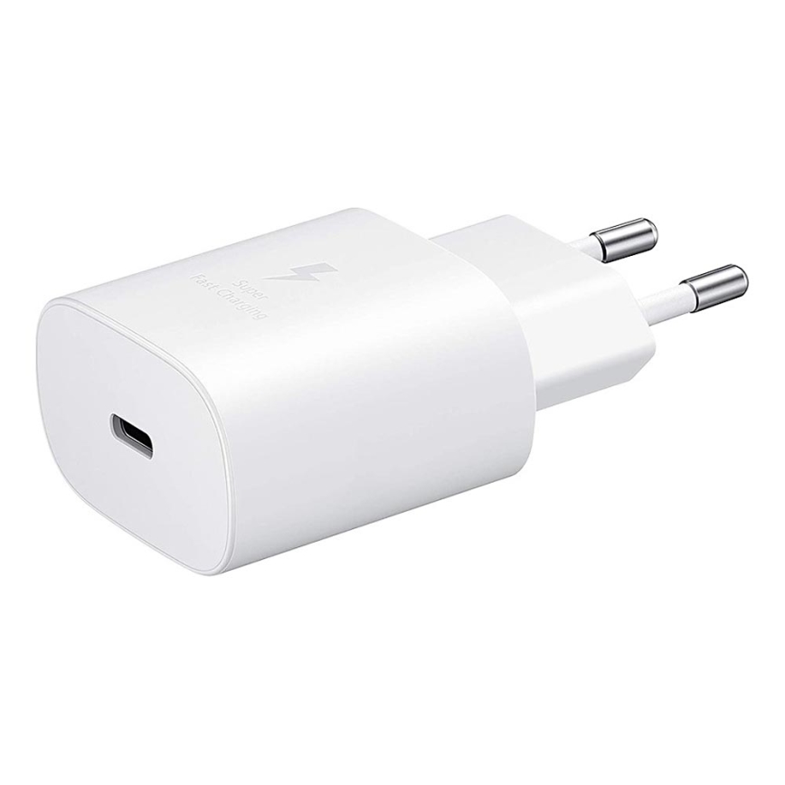 Winner Group - Adaptateur de charge rapide 1x USB-C, Power Delivery 25 W, blanc