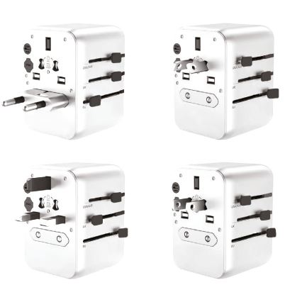 Winner Group - Adaptateur de voyage à charge rapide Power Delivery 20 W, blanc