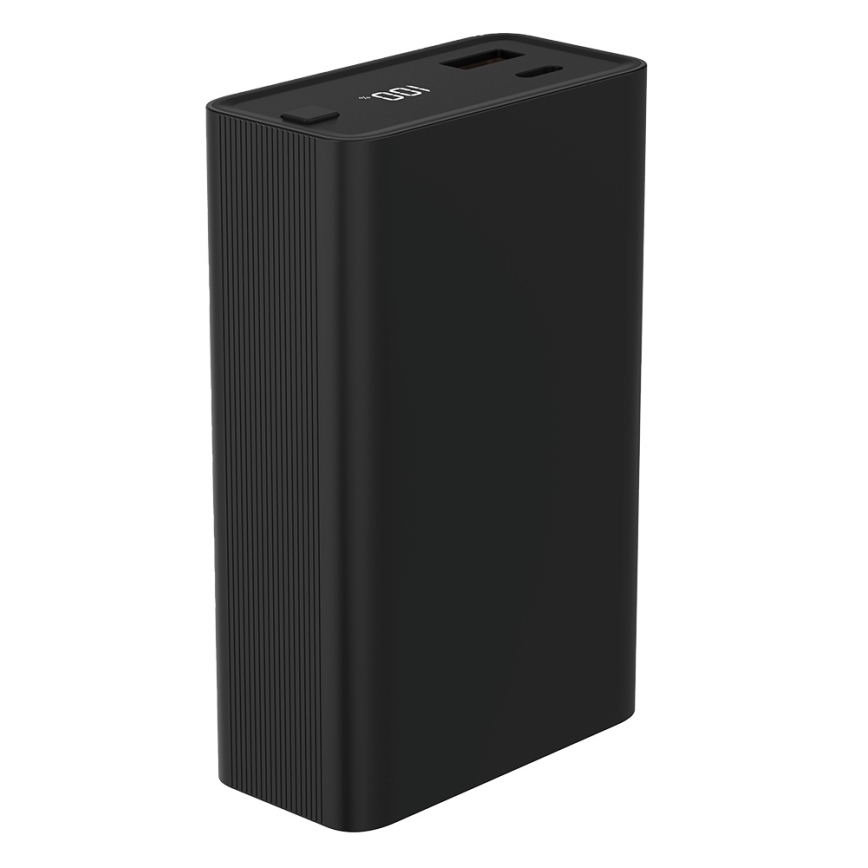 Winner Group - Batterie portative avec écran 20000 mAh 20W Power Delivery noir