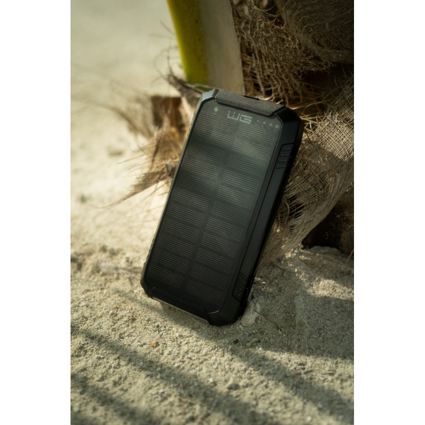 Winner Group - Batterie portative avec charge sans fil et panneau solaire 20000 mAh 20W PD