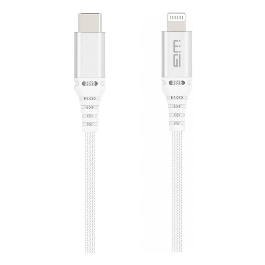 Winner Group - Câble USB MFI Lightning / USB-C 1m blanc