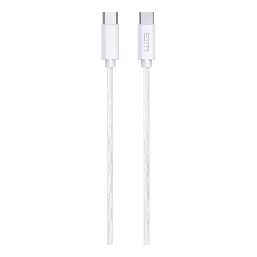 Winner Group - Câble USB USB-C / USB-C 60W 3m blanc