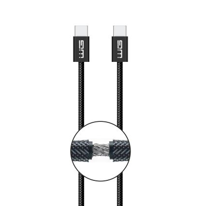 Winner Group - Câble USB USB-C / USB-C 60W 3m noir