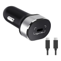 Winner Group - Chargeur pour voiture 1xUSB-C Power Delivery 20W + Câble USB USB-C / USB-C 1 m noir