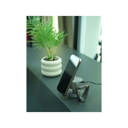 Winner Group - Chargeur sans fil 4-en-1 MUSH8OOM 27W anthracite