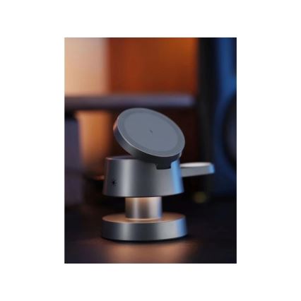 Winner Group - Chargeur sans fil 4-en-1 MUSH8OOM 27W anthracite