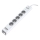 Winner Group - Dispositif de protection contre surtensions 5Z + 2xUSB-A + 1xUSB-C blanc