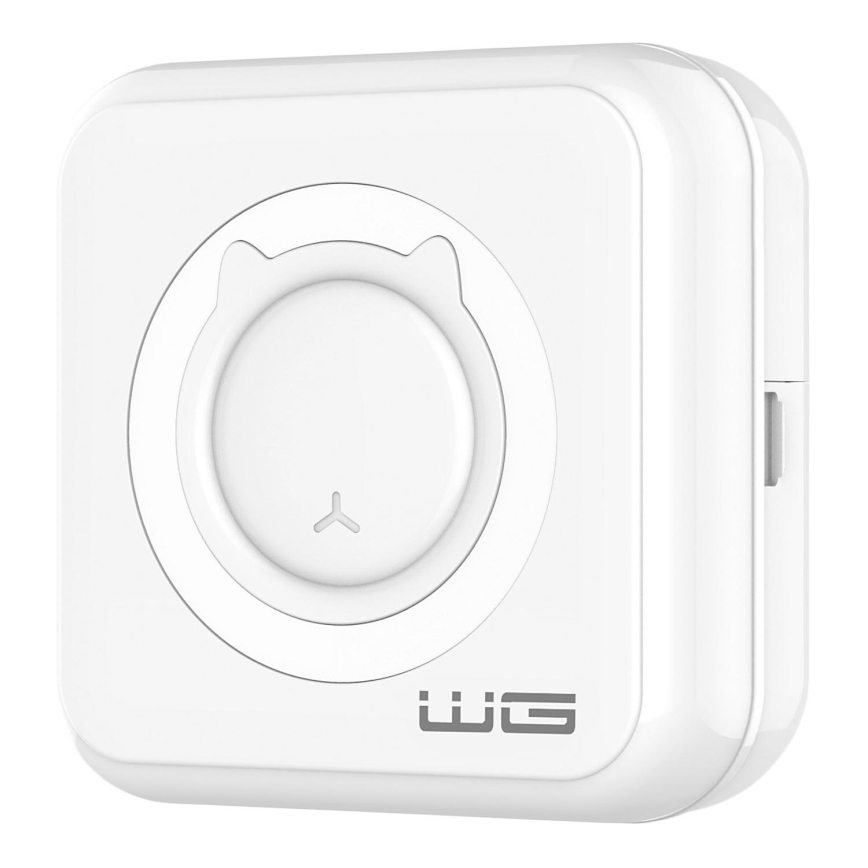 Winner Group - Mini imprimante thermique 800 mAh blanc