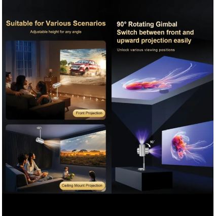 Winner Group - Projecteur LED AIRFLEX LED/42W/230V + télécommande