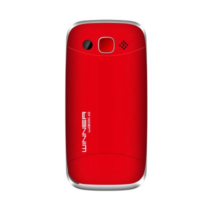 Winner Group - Téléphone portable pour personnes âgées 1600 mAh rouge
