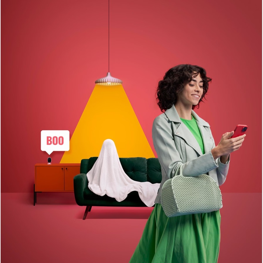 WiZ - Caméra intérieure Full HD 1080P Wi-Fi