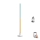 WiZ - Lampadaire LED RVBW à intensité variable POLE LED/13W/230V 2200-6500K Wi-Fi