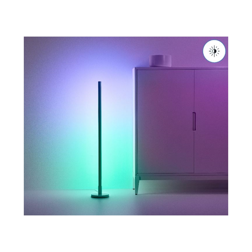 WiZ - Lampadaire LED RVBW à intensité variable POLE LED/13W/230V 2200-6500K Wi-Fi