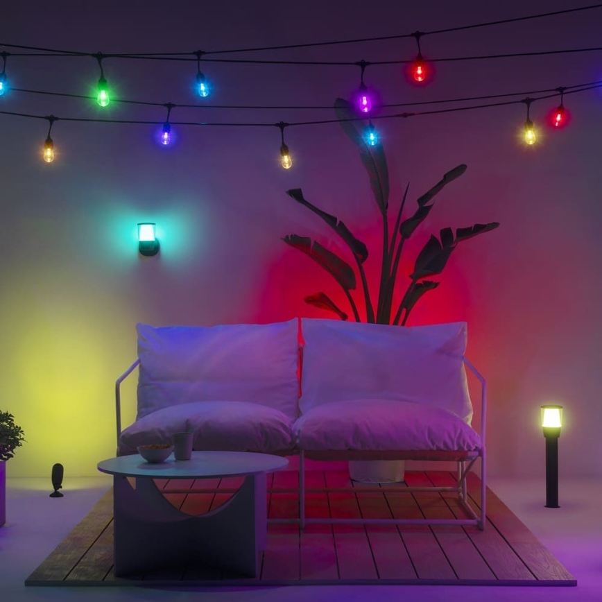 WiZ - Lampe extérieure LED RGBW dimmable ELPAS LED/4,8W/12/230V 2700-5000K IP65 Wi-Fi