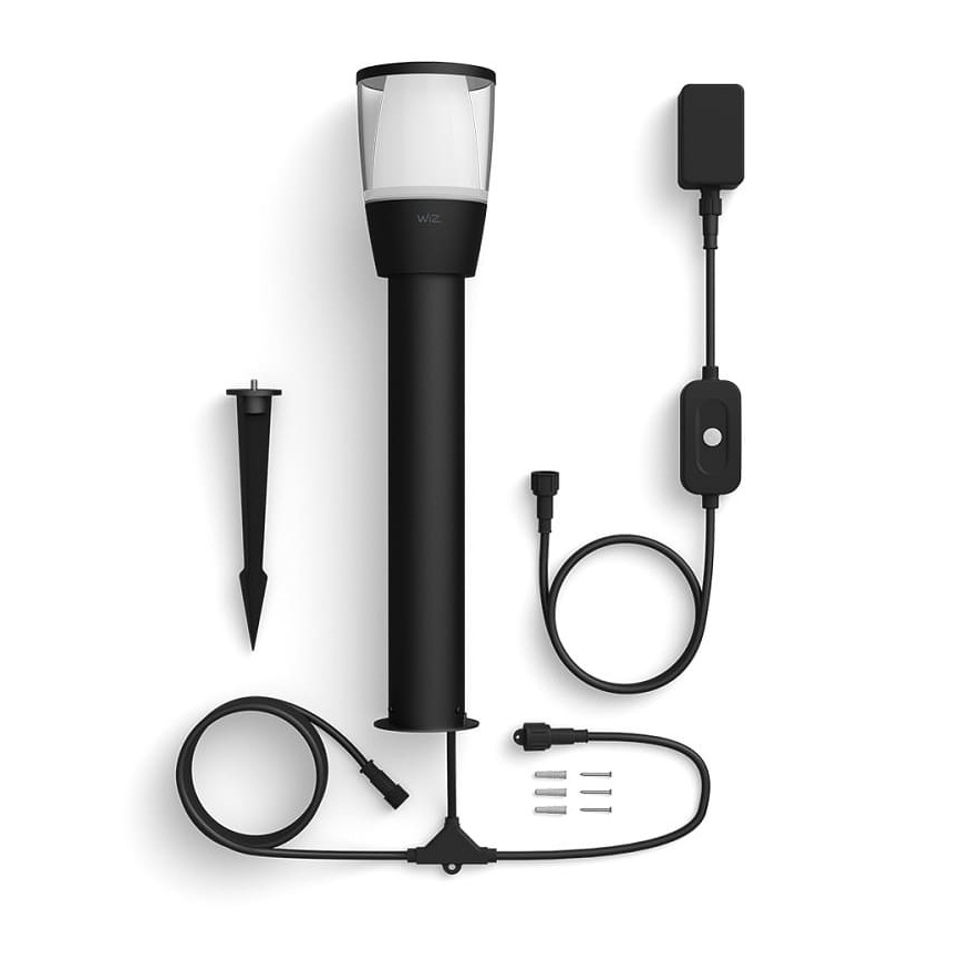 WiZ - Lampe extérieure LED RGBW dimmable ELPAS LED/4,8W/12/230V 2700-5000K IP65 Wi-Fi