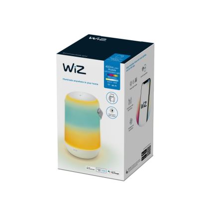 WiZ - Lampe portable LED RVBW à intensité variable MOBILE LED/13,5W/5V 2200-6500K Wi-Fi