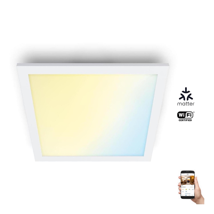 WiZ - Plafonnier LED à intensité variable SUPERSLIM LED/12W/230V 2700-6500K Wi-Fi blanc