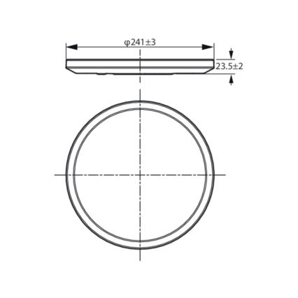 WiZ - Plafonnier LED à intensité variable SUPERSLIM LED/14W/230V 2700-6500K Wi-Fi