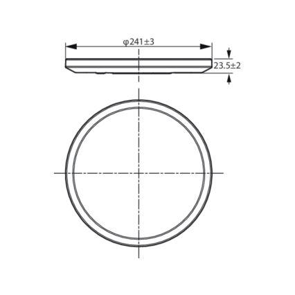 WiZ - Plafonnier LED à intensité variable SUPERSLIM LED/14W/230V 2700-6500K Wi-Fi